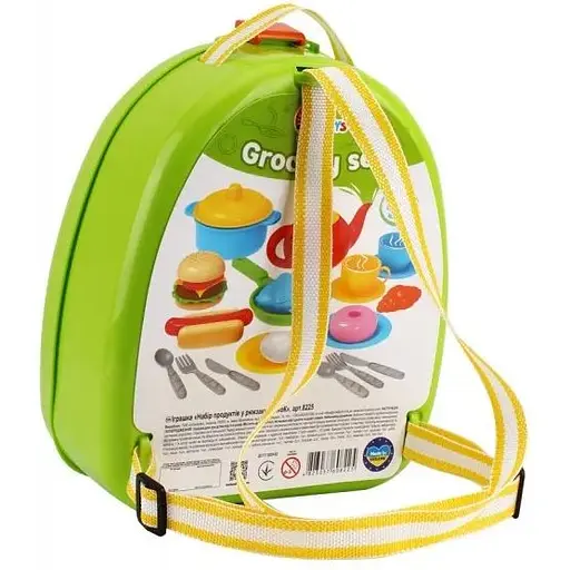 Набір Technok Toys Рюкзачок з продуктами ТехноК (8225) для дітей, 24 предмети - фото 2
