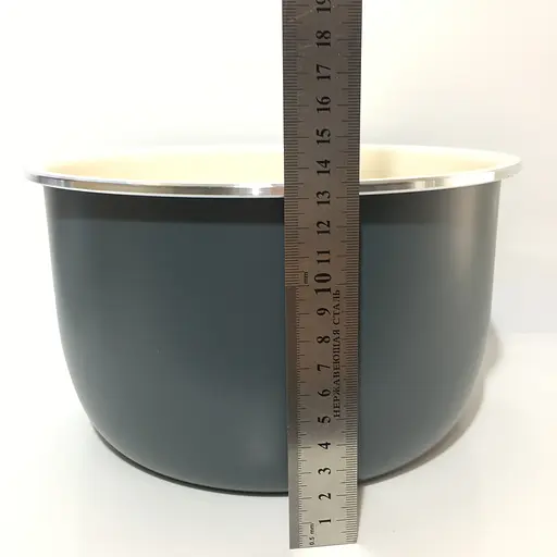 Чаша c керамическим покрытием для мультиварки-скороварки Rotex, Redmond, Philips, Mirta, Polaris, универсал - фото 2