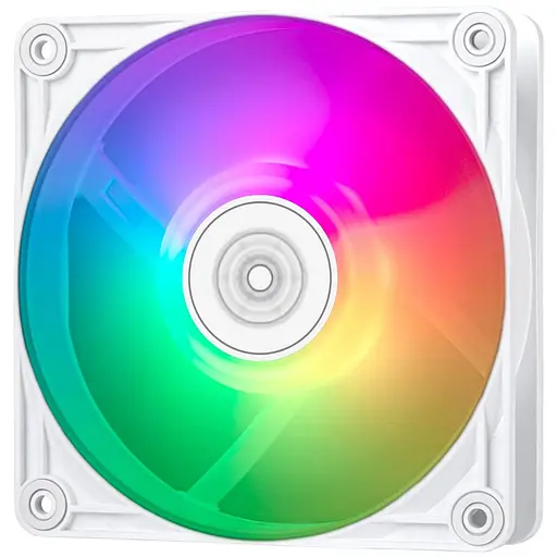 SilverStone Корпусный вентилятор Vista VS120W-ARGB, 120mm, 2000rpm, 4pin PWM, 4-1 pin ARGB (5V LED), 30,6dBa