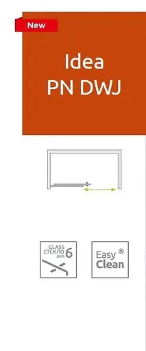 Шторка для ванни Radaway Idea PN DWJ 180 10003180-01-01L ліва - фото 2