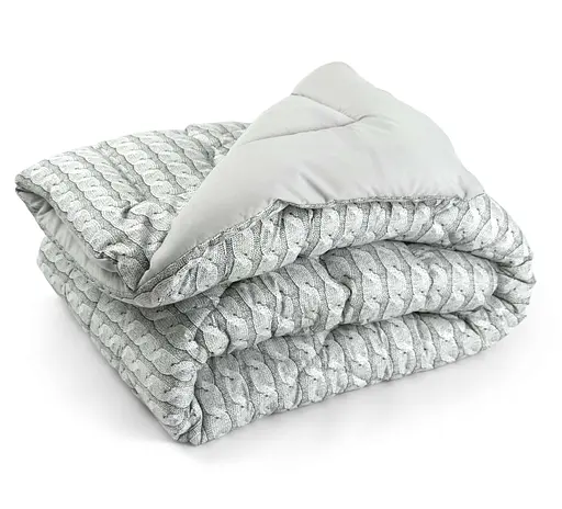 Одеяло силиконовое Руно Grey Braid 200х220 см Р322.52_Grey Braid - фото 2