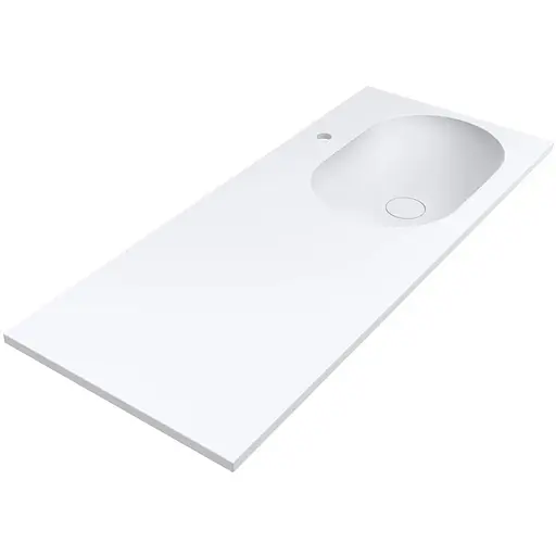 Умивальник Miraggio New York R matt 0000915, Білий матовий - фото 1