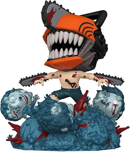 Фигурка Funko Pop Человек бензопила Дэнджи Chainsaw Man Denji 15 см FP CM D 1768 - фото 2