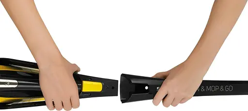 Sencor Пилосос безпровідний, вологе прибирання, конт пил -0,5л, НЕРА, чорно-жовтий - фото 9