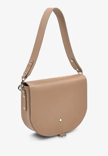 Жіноча шкіряна сумка Ruby L карамель - фото 3