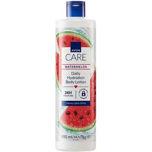 Зволожувальний лосьйон для тіла Avon з екстрактом кавуна 400 мл - фото 1