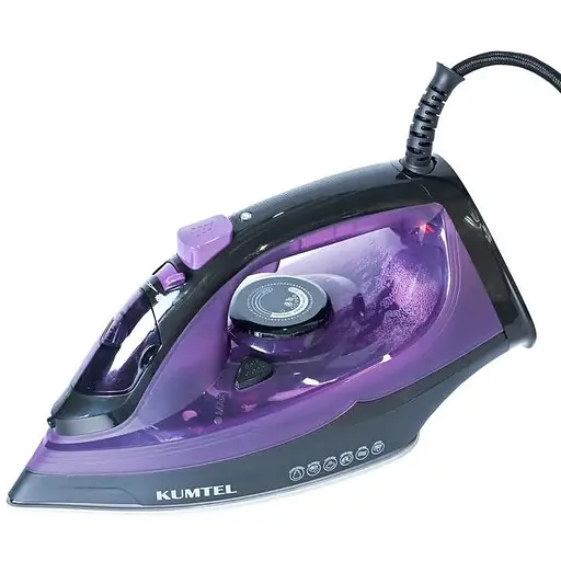 Утюг KUMTEL HMU-05 Purple (2,4 кВт, керамика) - фото 1