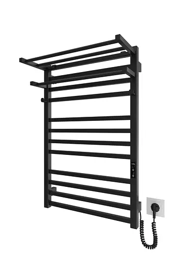 Полиця для рушникосушарки HF Sheffield 520x204 3.0.1100.13.BM, Чорний матовий - фото 4