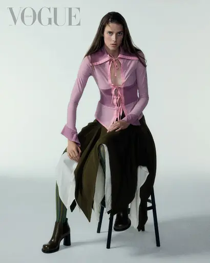 Журнал "VOGUE UKRAINE EDITION" № 7 осінь 2024 - фото 4