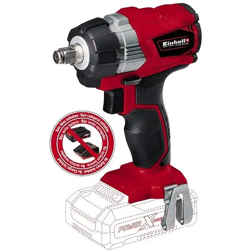 Гайковерт Einhell Professional TP-CW 18LI BL - Solo PXC 18В ударний акумуляторний без АКБ та ЗП (4510040)
