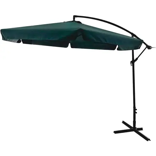 Садова парасоля GardenLine GAO2859 Banana з LED підсвіткою Green [144797]