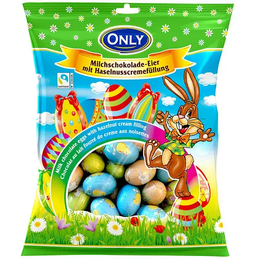 Цукерки Only Великодні яйця праліне з горіховим кремом 400 г - фото 1