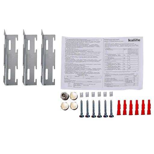 Радіатор сталевий панельний Kalite 22 низ/справа 300x2400 (без INNER) 000024448, Білий - фото 2