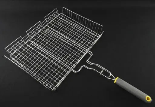 Універсальна решітка для гриля та барбекю A-Plus 1870 40х32 см сітка для мангалу 30*25 - фото 2