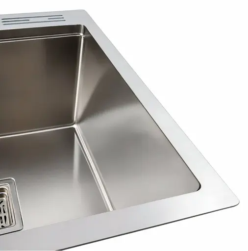 Кухонна мийка Platinum HANDMADE з підставкою для ножів (SP000040745) - фото 3