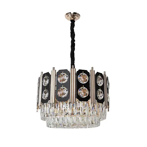 Люстра хрустальная Sirius 19312-12 на 12 лампочек - фото 2