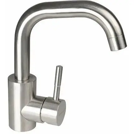 Смеситель для кухни Germece 2055 нержавеющая сталь - фото 1