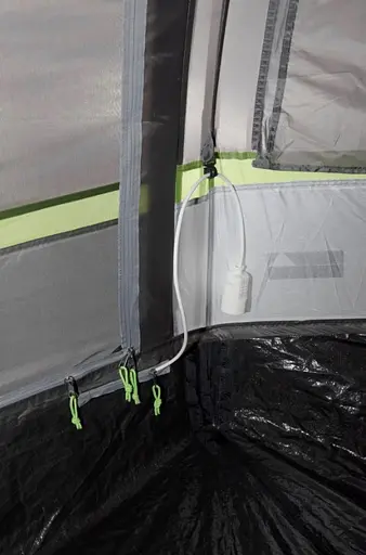 Намет п'ятимісний High Peak Meran 5.0 Light Grey/Dark Grey/Green (11808) 929201 - фото 5