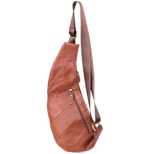 Чоловіча сумка через плече з натуральної шкіри Vintage 40х14х6 см sum0027507 - фото 3