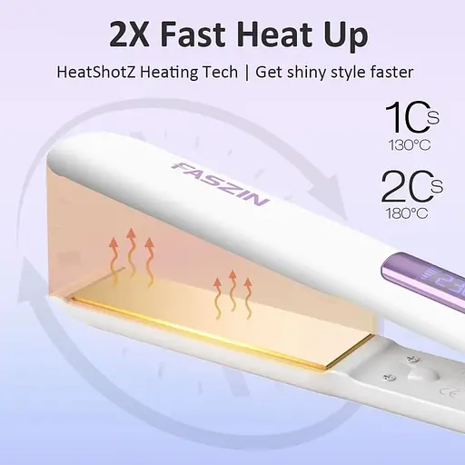 Выпрямитель Faszin 2 в 1 для завивки и выпрямления волос - фото 3