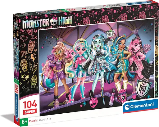 Пазл Монстр Хай - 104 шт. Clementoni 25784