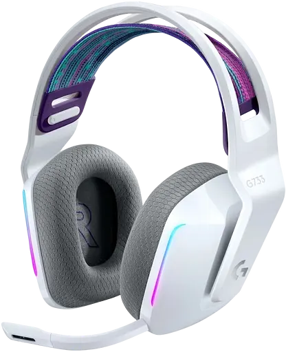 Гарнитура Logitech G733 Lightspeed RGB White (981-000883)