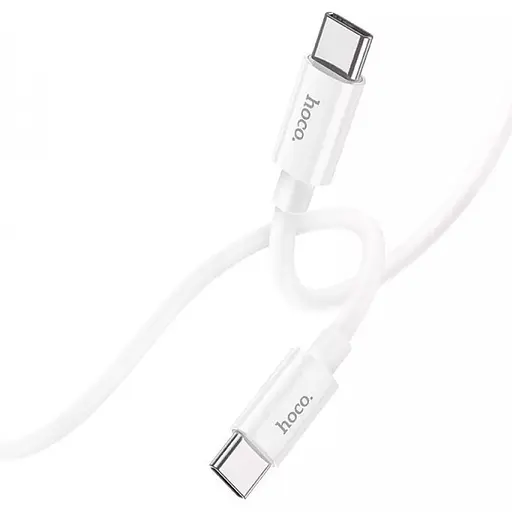 Дата кабель Hoco X87 Magic Type-C to Type-C PD 60W (1m) White - фото 3