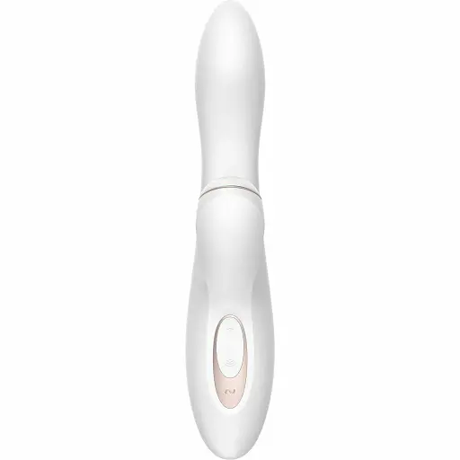 Вібратор з вакуумним стимулятором клітора Satisfyer Pro G-Spot білий - фото 3