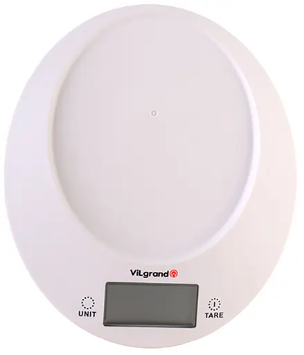 Ваги кухонні електронні з чашею до 5 кг VKS-533С, ViLgrand Червоний 87464 - фото 4