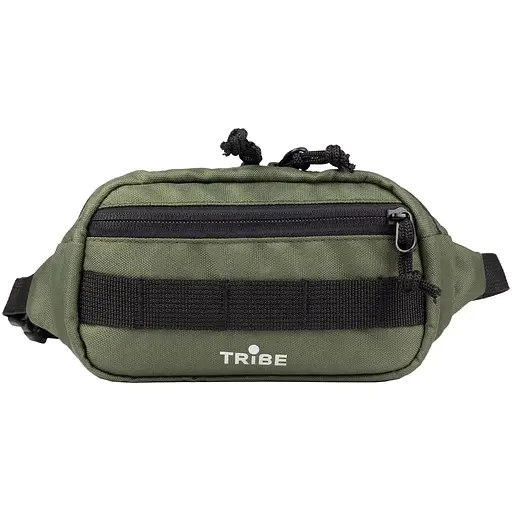 Поясна сумка Tribe Waist bag 1.5 л T-ID-0002 Olive (1042-T-ID-0001-olive) - фото 2
