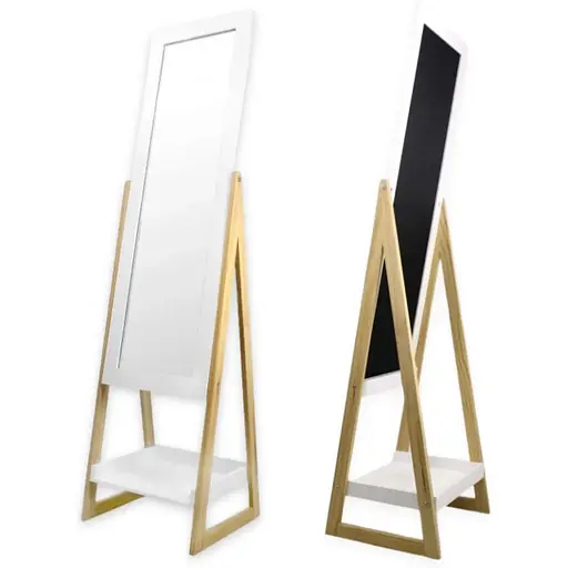 Зеркало в полный рост Chomik Olaf с полочкой - фото 3