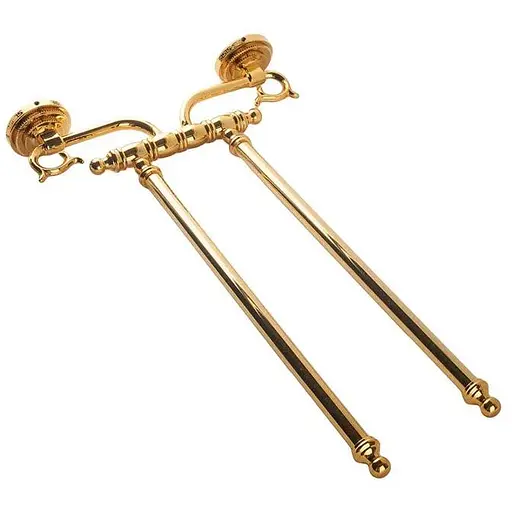 Тримач для рушника Kugu Versace 242G Золотий - фото 1