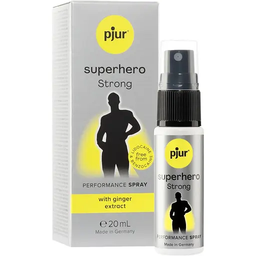 Пролонгировочный спрей Pjur SuperHero Strong Spray 20 ml - фото 4