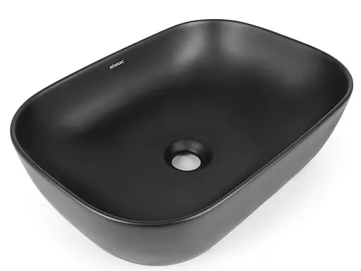 Умивальник Newarc Life 46x33 чорний матовий 9845B-M, Чорний матовий - фото 3