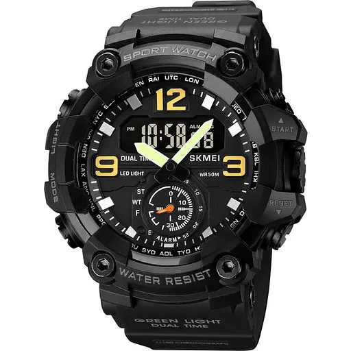 Часы наручные мужские Skmei 1965 Black small size, 1965BK (12344)