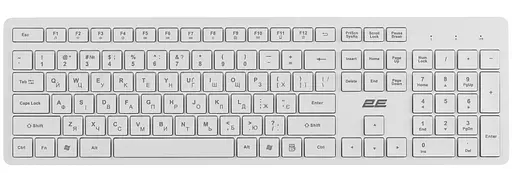 Клавіатура 2E KS260 Wireles (2E-KS260WWH) White (2E-KS260WWH_UA) - фото 1