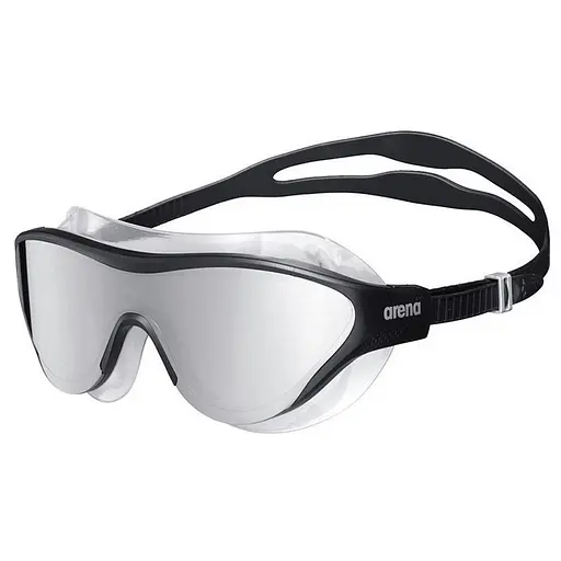 Окуляри для плавання THE ONE MASK MIRROR Arena 004308-101 чорний, сріблястий, OSFM - фото 1