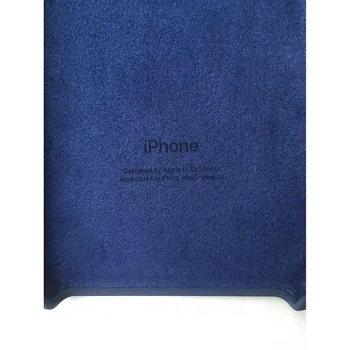 Оригинальный силиконовый чехол Apple Silicone Case для iPhone 11 Pro Max (6.5") Midnight Blue (MWYW2ZM/A) - фото 6