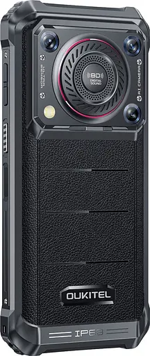 Смартфон Oulitel WP36 652" HD+ /8 ГБ/128 ГБ MT8788 /10600 мАч /13+5 Мп/ IP69K /NFC Черный - фото 6