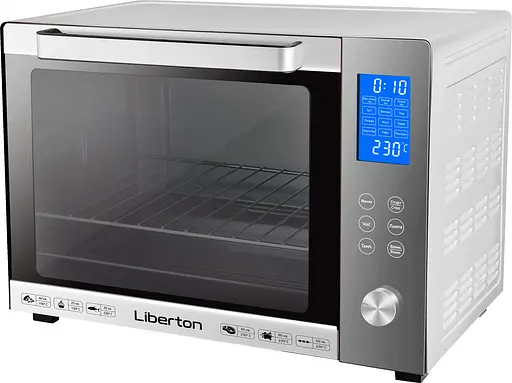 Духовка настольная Liberton LEO-601E Silver - фото 1