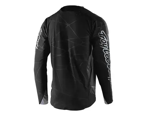 Велоджерсі Troy Lee Designs Sprint Ultra Jersey Podium Black/Silver S (1106-356778002) - фото 2