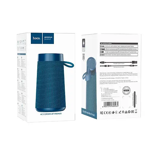 Акустика Hoco Sports BT speaker HC13 BT5.0, USB/TF/AUX - фото 2