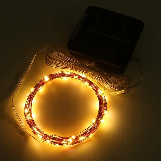 Миниатюрные светодиодные гирлянды Magicnight на солнечных батареях, звездная гирлянда для садовой феи, деревьев, перил, беседок, забора - фото 2