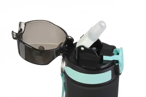 Пляшка спортивна для води LaPrida пластикова 750 мл Soft-touch покриття (26 см х 7 см) 67-5510 - фото 2