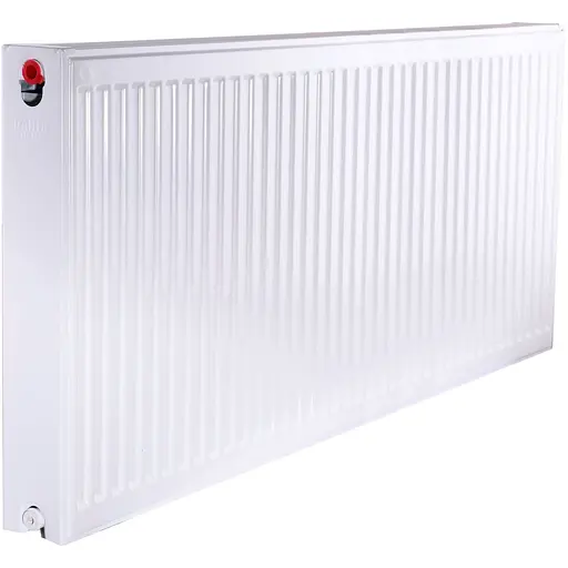Радіатор сталевий панельний Kalite 22 низ/справа 600x1300 (без INNER) 000024214, Білий - фото 1