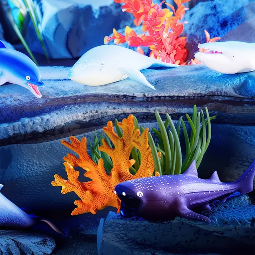 Стретч-іграшка Sbabam у вигляді тварини "Підводні володарі Море та безодня" 15/CN22 іграшка-сюрприз - фото 5