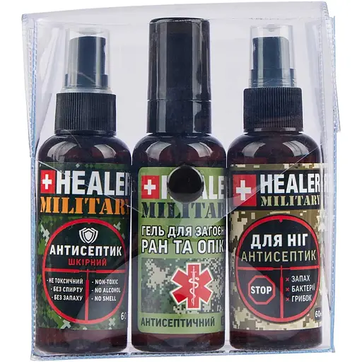 Комплект Healer Military 3 шт.х 60 мл