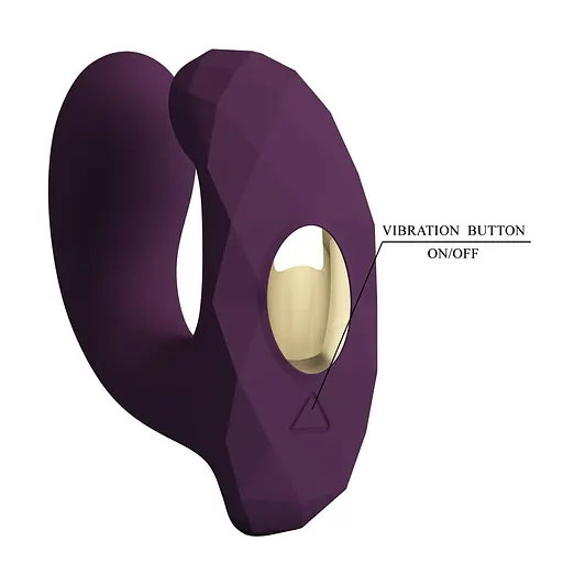 Вібратор Pretty Love Billy 9 см (фіолетовий) - фото 6