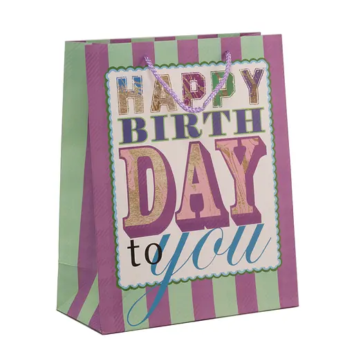 Подарочный пакет 26*32*12 L, 3107