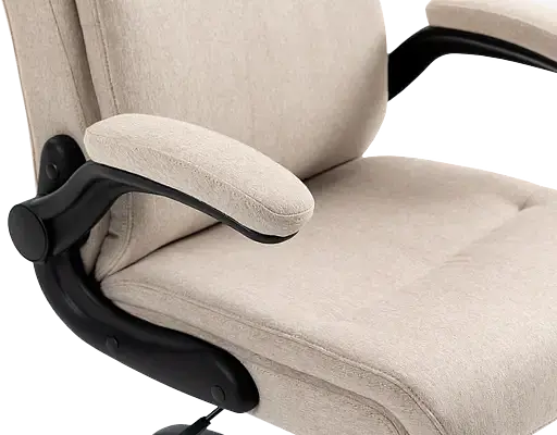 Офисное кресло GT Racer бежевое (B-3021 Fabric Beige) - фото 6